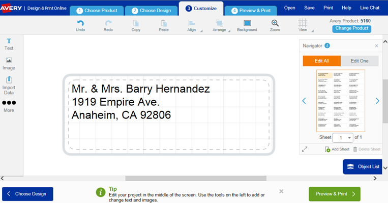 ehow how to print avery labels from excel 2010